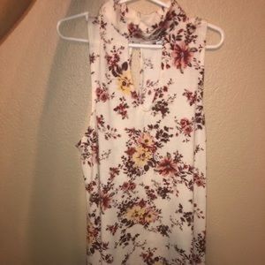 Off white flower dress